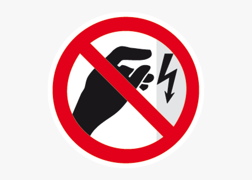 Do Not Touch, Live Parts Ps-ta, HD Png Download
