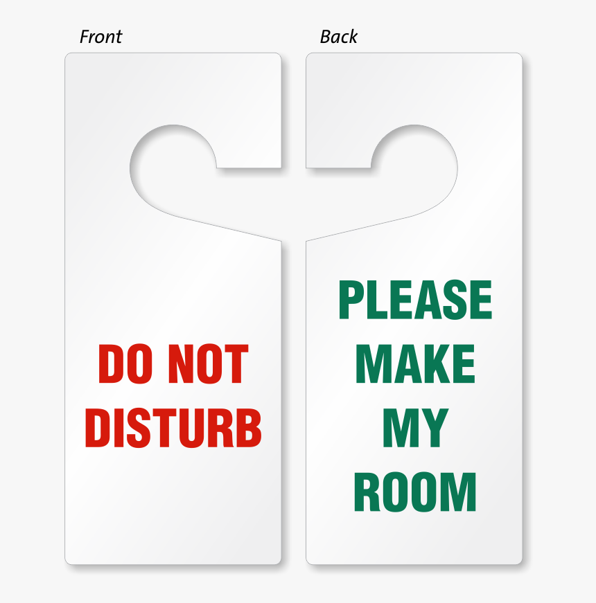 Hotel Clipart Door Sign, HD Png Download