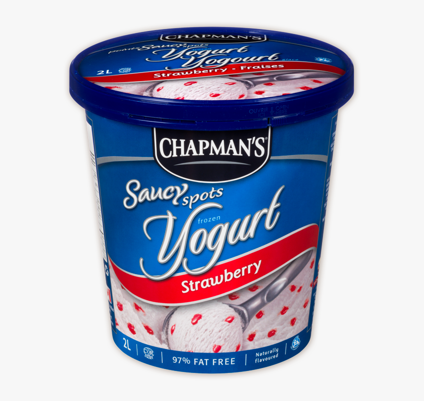 Chapman S Saucy Strawberry Frozen Yogurt, HD Png Download