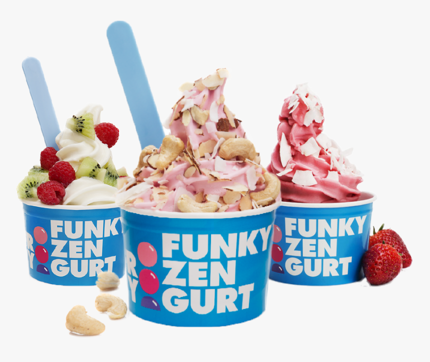 100% Økologisk Yoghurtis, HD Png Download