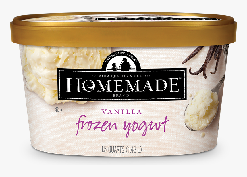 Homemade Brand Vanilla Frozen Yogurt 48oz - Coconut Almond Chip Ice Cream, HD Png Download