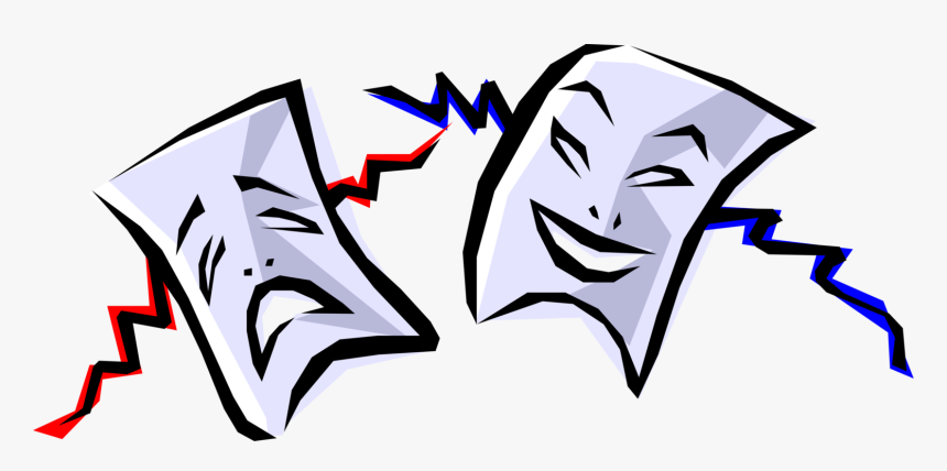 Vector Illustration Of Theatre Or Theater Theatrical, HD Png Download