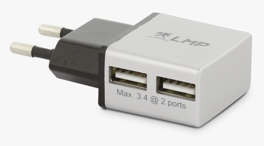 Lmp Dual Port Wall Charger - Usb Cable, HD Png Download