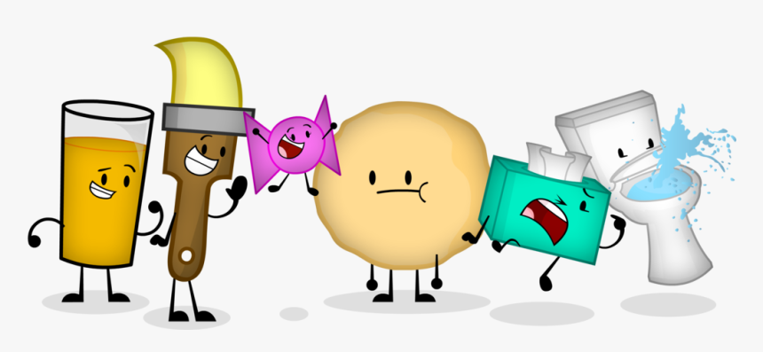 Youtube Cast Shot By - Inanimate Insanity Paintbrush Angry, HD Png Download