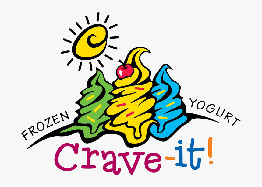 Crave It Frozen Yogurt, HD Png Download