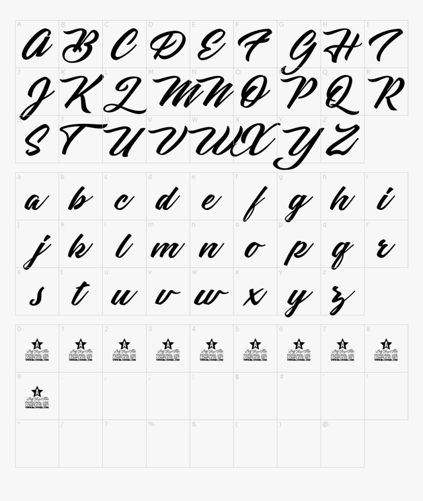 Font Millenia Personal Use, HD Png Download