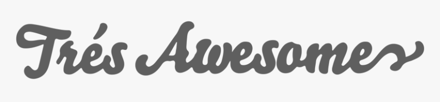 Vectorized Tres Awesome - Life Isnt About Finding Yourself, HD Png Download