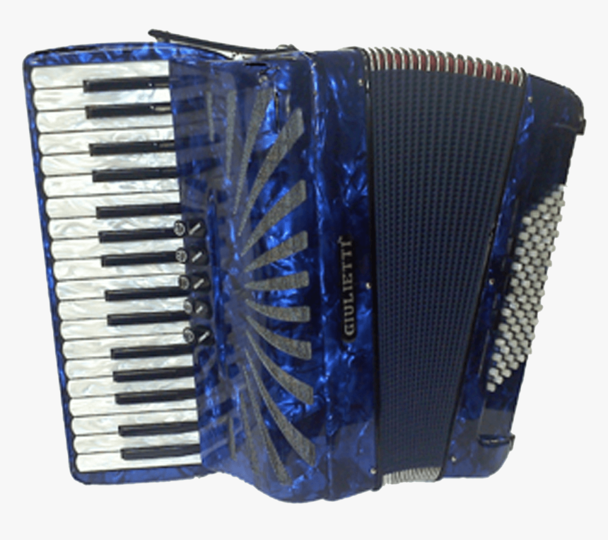 P 72 Blue O - Accordion, HD Png Download