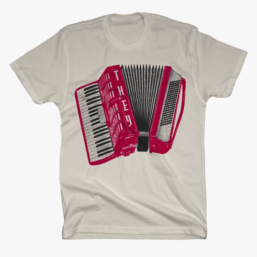 Air Accordion On Natural T-shirt - They Might Be Giants Accordion Shirt, HD Png Download