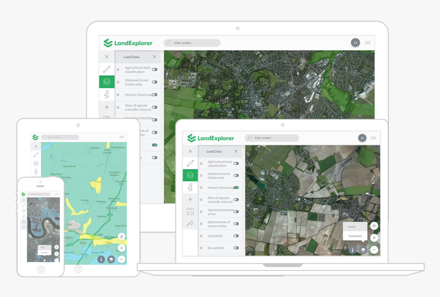 Land Explorer - Plan, HD Png Download
