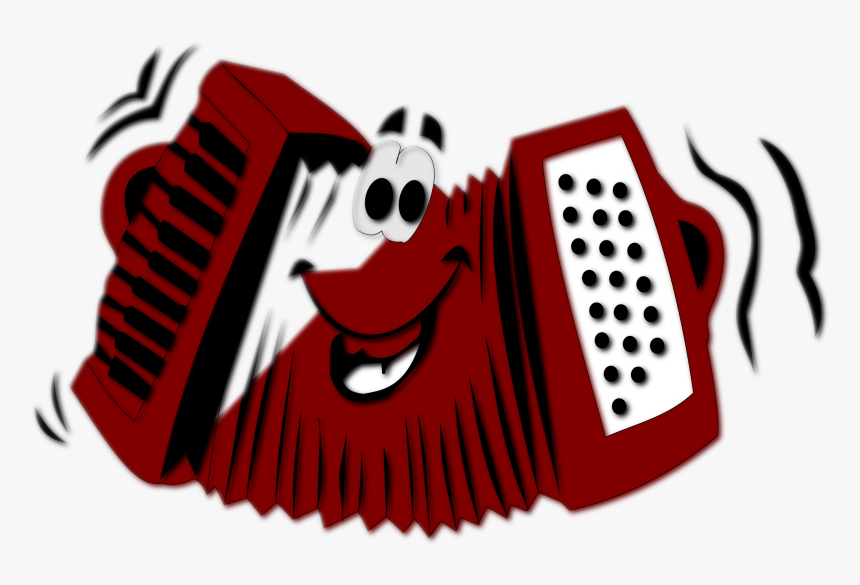 Accordion Musical Instrument Music Free Photo - Clip Art Of Accordion, HD Png Download