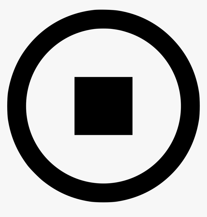 Audio Control Stop Comments - No Derivatives, HD Png Download