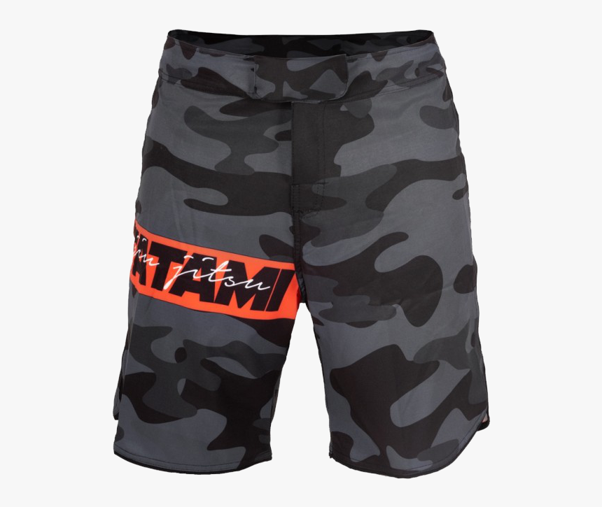 Tatami Red Bar Camo Shorts - Tatami Fightwear Red Bar Camo Shorts, HD Png Download