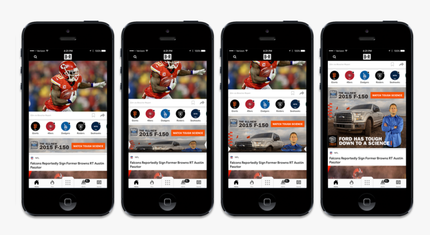 Mobile Accordion Ford V2 - Iphone, HD Png Download