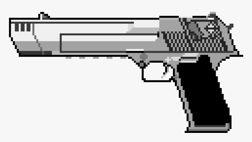Desert Eagle Pixel Art, HD Png Download