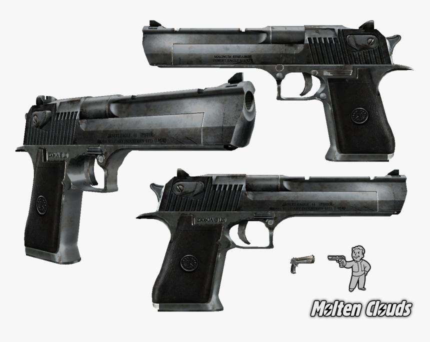 View Media - Desert Eagle Fallout Nv, HD Png Download