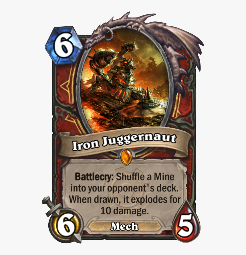 Iron Juggernaut Hearthstone, HD Png Download