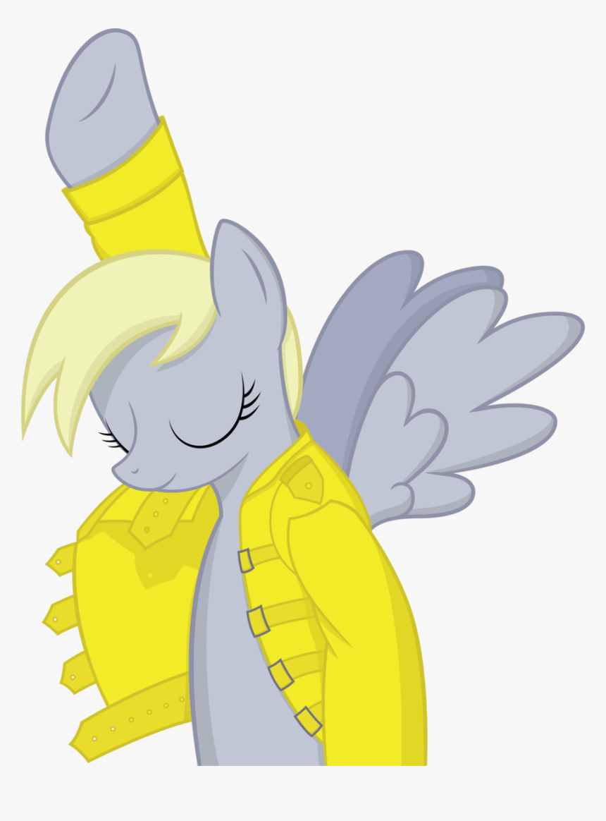 Pony Derpy Hooves Fluttershy Flower Yellow Flowering - Freddie Mercury Pony, HD Png Download