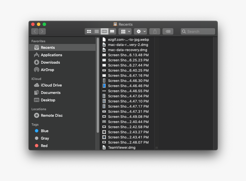 Set Finder View To Column Layout - Notion Dark Mode, HD Png Download