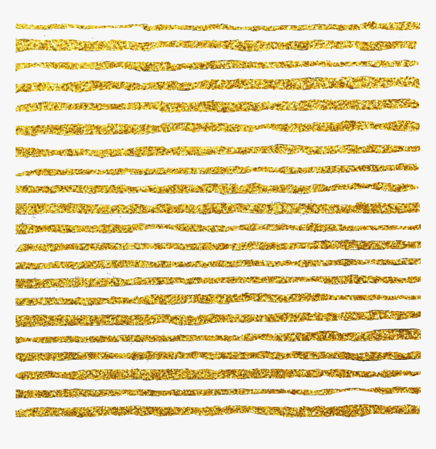 Goldglitter Glitter Overlay Background Gold Decoration - Lineas Doradas En Png, Transparent Png