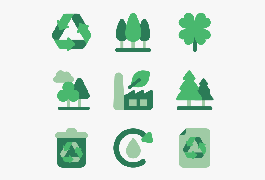 Recycle Vector - Recycling Icons Png, Transparent Png