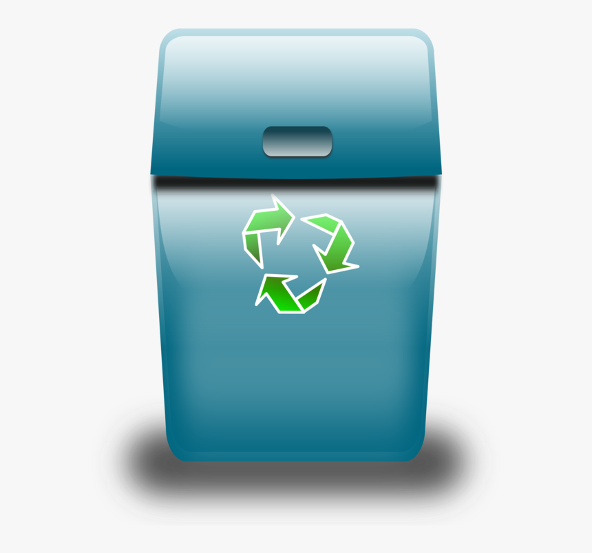 Computer Icon,brand,aqua - Geri Dönüşüm Kutusu Resmi Çizimi, HD Png Download