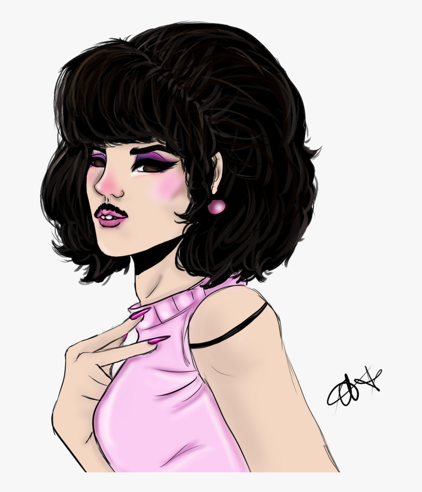 Freddie Mercury - Illustration, HD Png Download