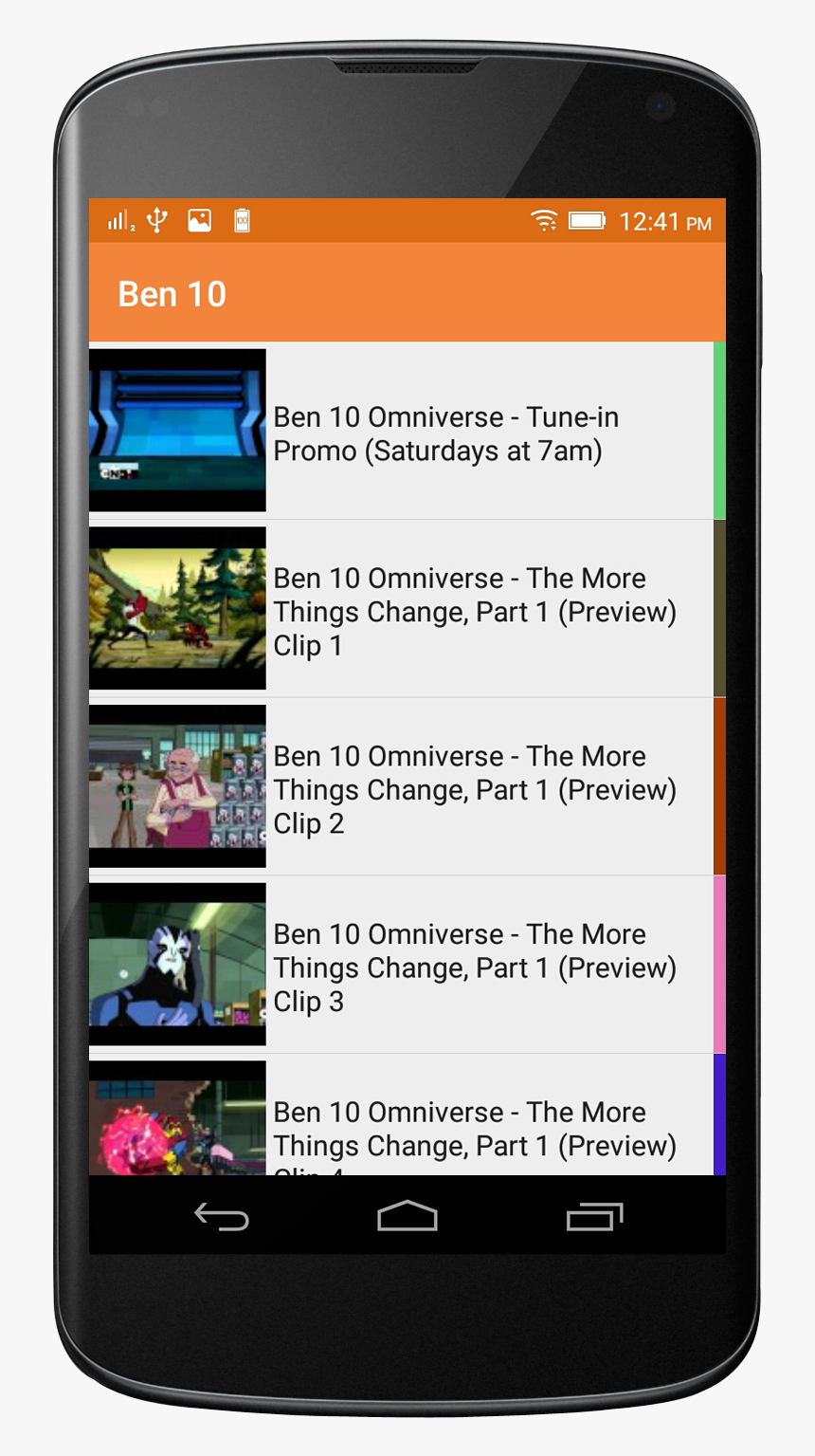 Local Video Player Android App - Video Player Android Development, HD Png Download