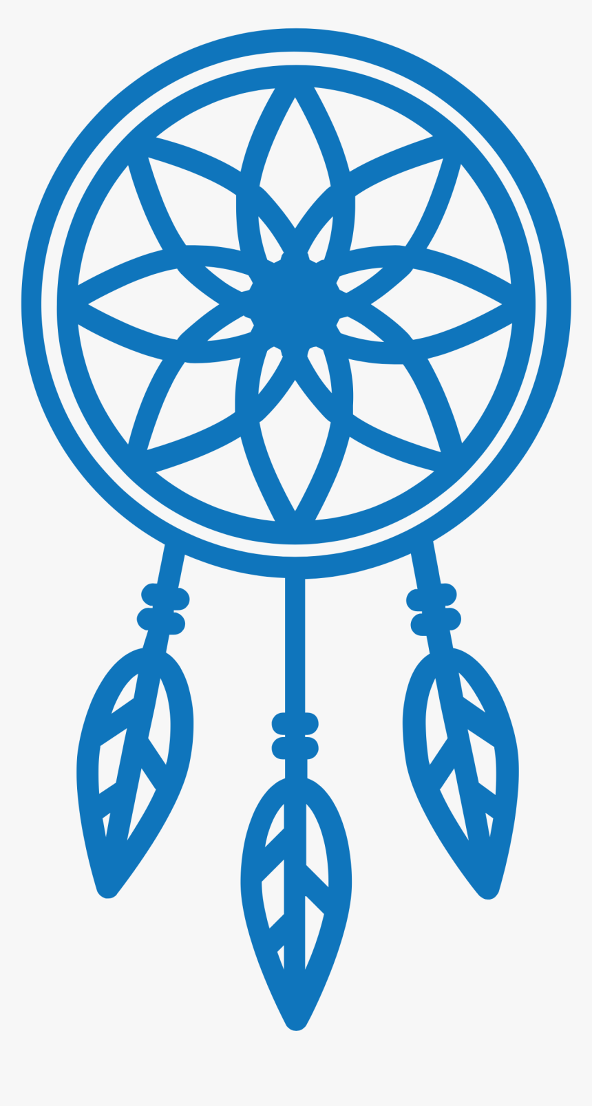 Transparent Dream Catcher Silhouette Png - Dream Catcher Icon Png, Png Download