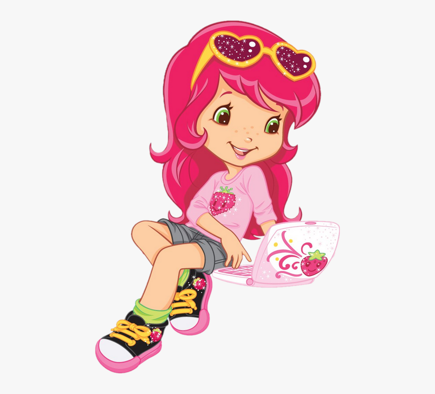 Hat Clipart Strawberry Shortcake - Color Book Strawberry Shortcake, HD Png Download