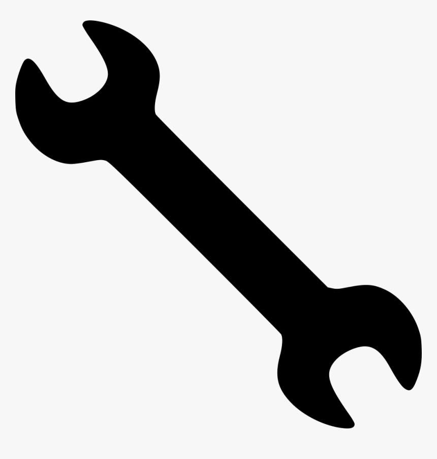 Wrench , Png Download - Wrench Clipart Black And White, Transparent Png