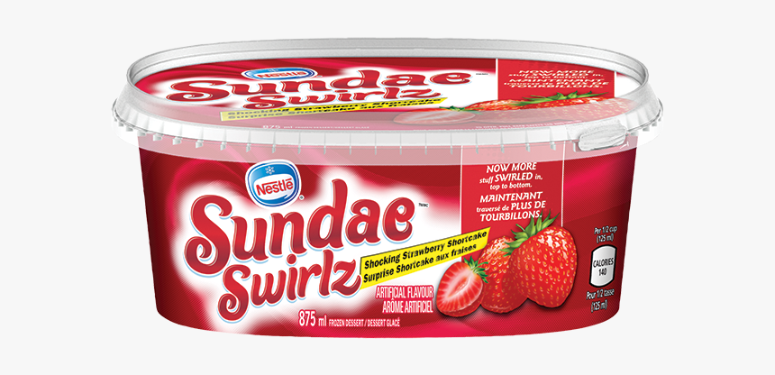Alt Text Placeholder - Sundae Ice Cream Nestle, HD Png Download