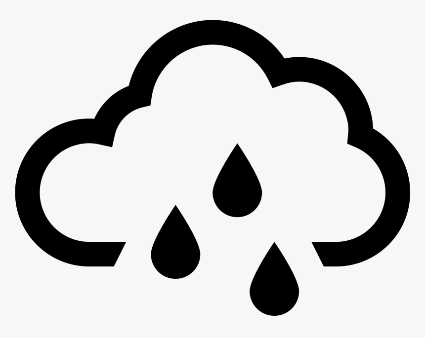 Computer Icons Light Cloud Art Transprent Png - Rain Icon, Transparent Png