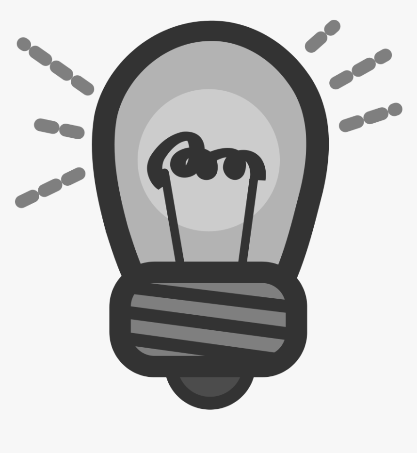 Light Bulb Icon Svg Clip Arts - Light Bulb Clip Art, HD Png Download