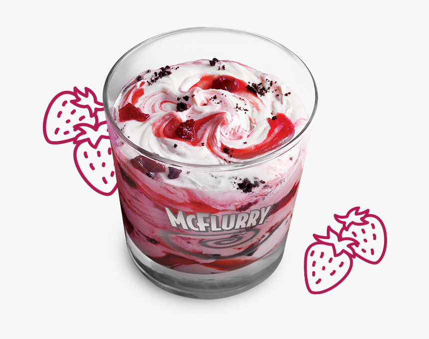 Format Full, Dessert With Strawberries - Gelato, HD Png Download