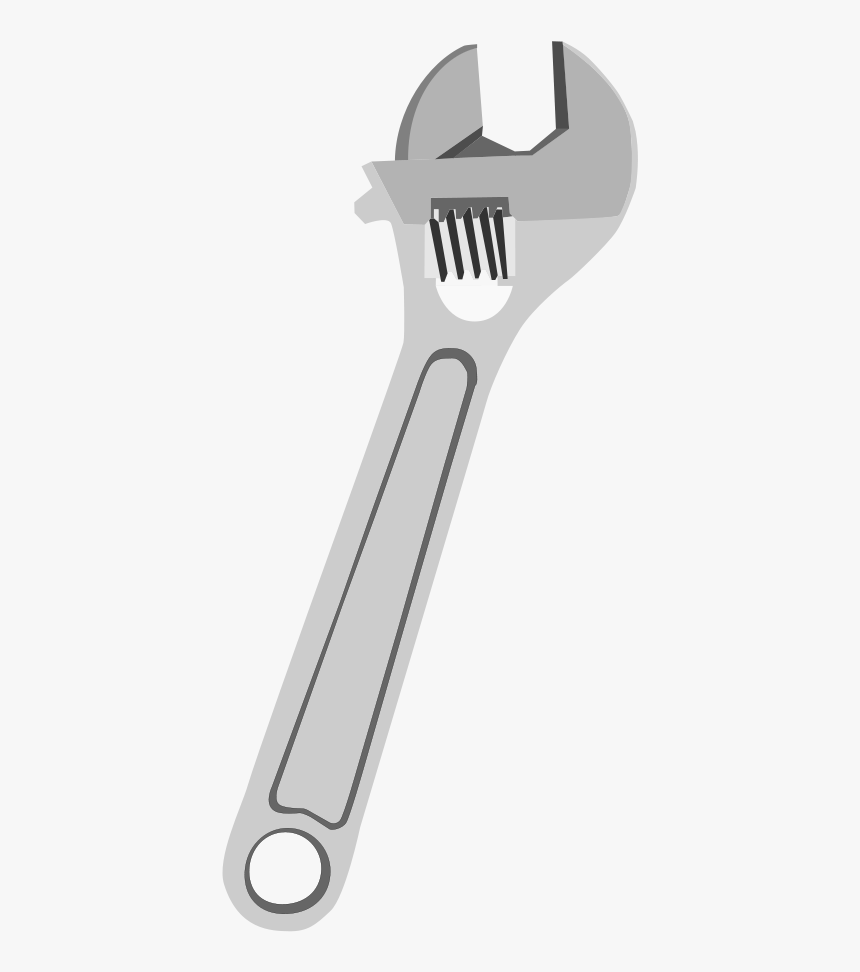 Adjustable Wrench Svg Clip Arts - Adjustable Wrench Clipart, HD Png Download