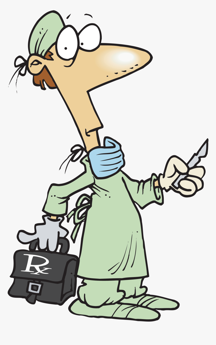 Free Clip Art Of Scalpels - Surgeon Clipart Free, HD Png Download