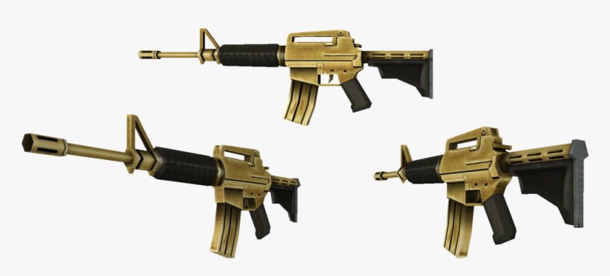 Battlefield Heroes Golden M16, HD Png Download