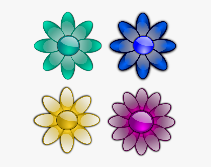 Glossy Flowers Svg Clip Arts - Life Skills Self Care, HD Png Download