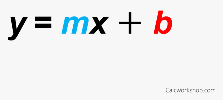 Using The Slope-intercept Form For An Equation Of A - Graphics, HD Png Download