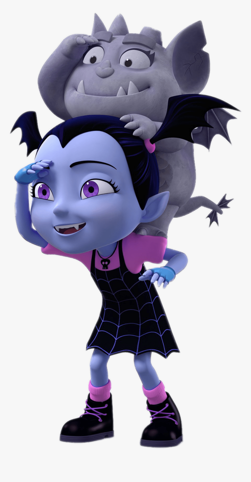 Vampirina And Gregoria On The Lookout - Vampirina Png, Transparent Png