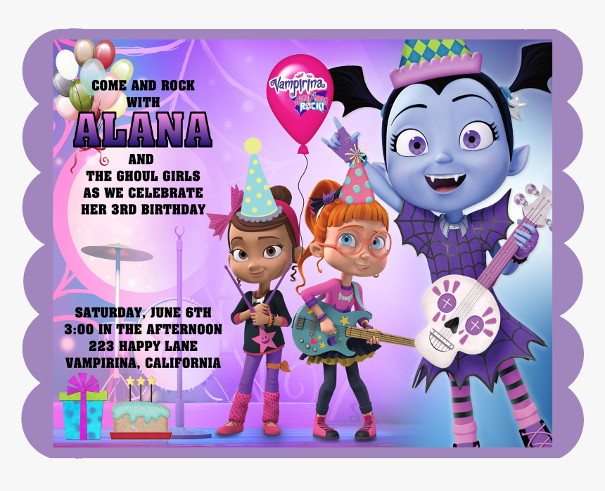 Vampirina Ghoul Girls Rock, HD Png Download