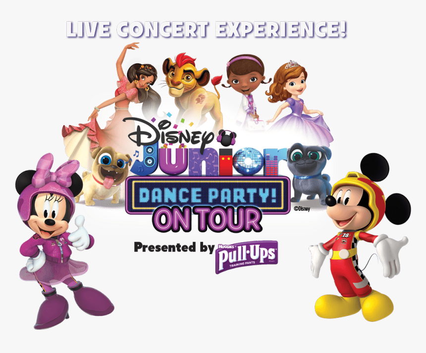 Disney Junior Dance Party Tour - Disney Junior Dance Party On Tour 2018, HD Png Download