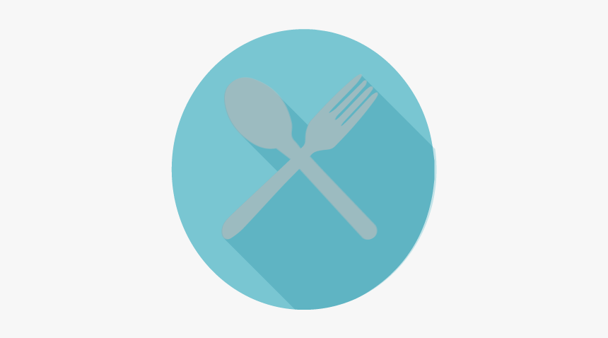 Flat Icon Design Blue Only - Circle, HD Png Download