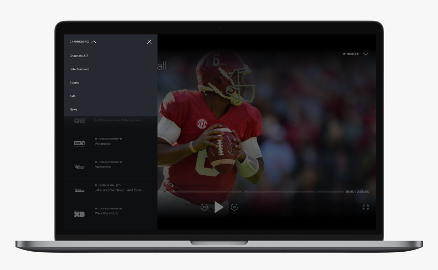 Hulu Live Guide Roku, HD Png Download