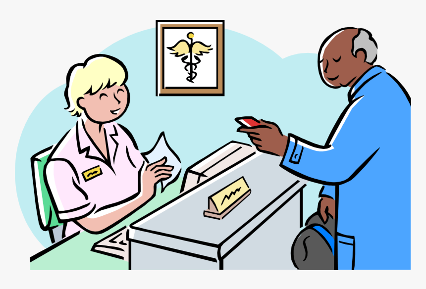 Communication, Tension, And Difficult Situations At - Hospital Receptionist Clipart, HD Png Download