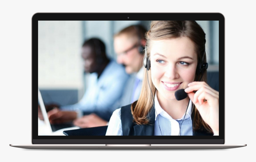 This Is Where Our Team Of Ampower Outsourcing Live - Female Call Center Agent, HD Png Download