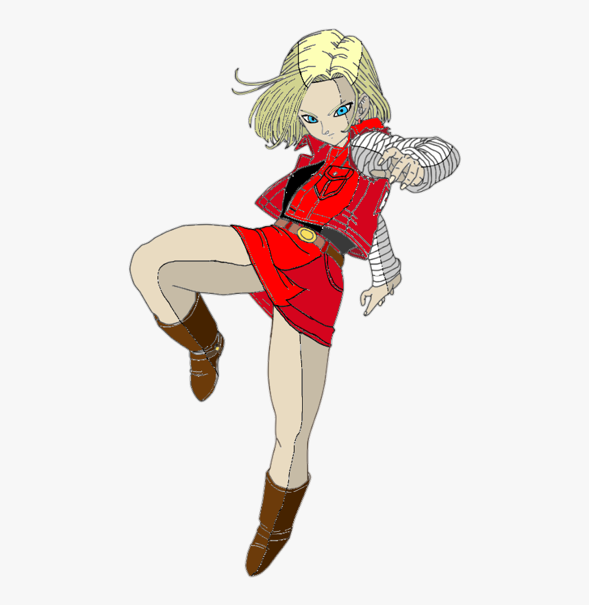 Android 18 By Kaijuboy455 - Android 18 Vs Saitama, HD Png Download