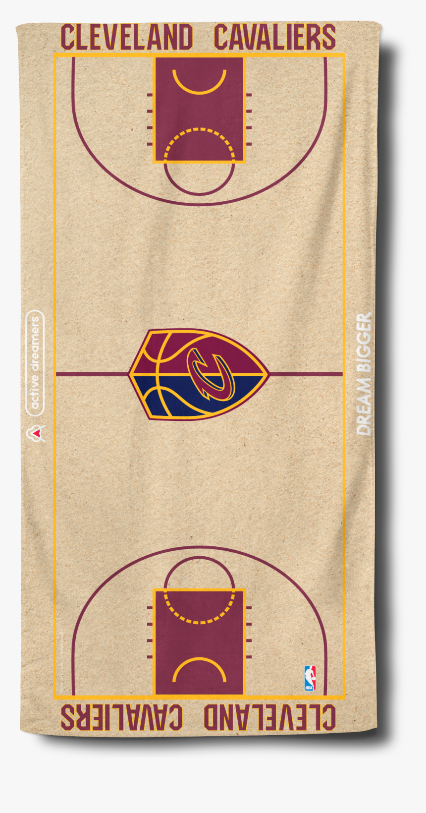Cavs Beach Towel 
 Data Max Width 2000 
 Data Max Height - Illustration, HD Png Download