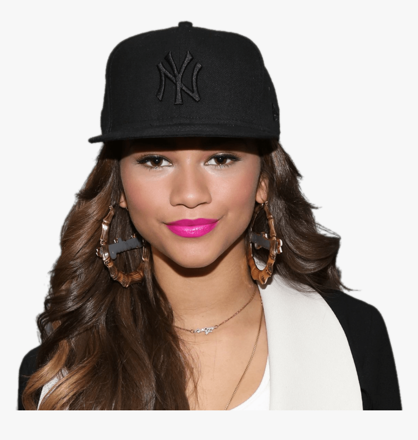 Zendaya Wearing Ny Cap - Zendaya Greatest Showman Acting, HD Png Download